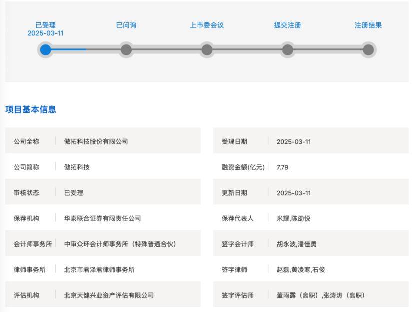 3家企业更新进展：年内首单获受理科创板IPO诞生 屹唐股份冲